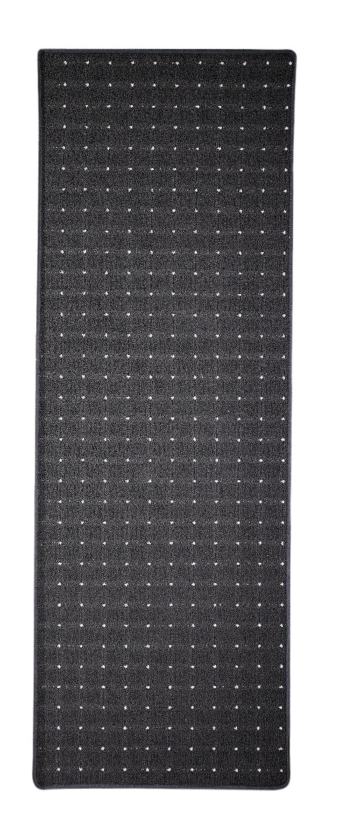 Condor Carpets, Behúň na mieru Udinese antracit, šíre 40 cm, čierna, chodba / predsieň