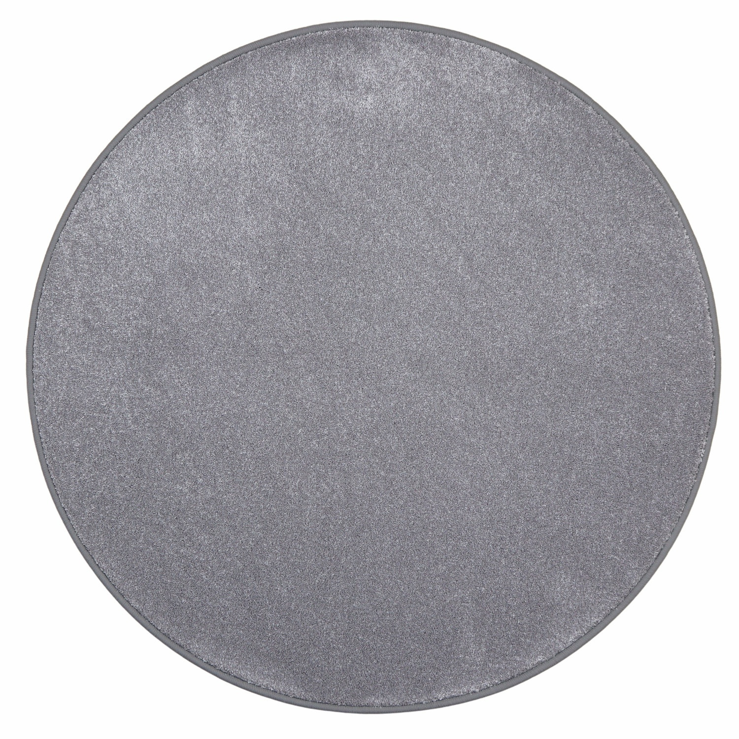 Kusový koberec Apollo Soft sivý kruh - 80x80 (priemer) kruh cm Vopi koberce 