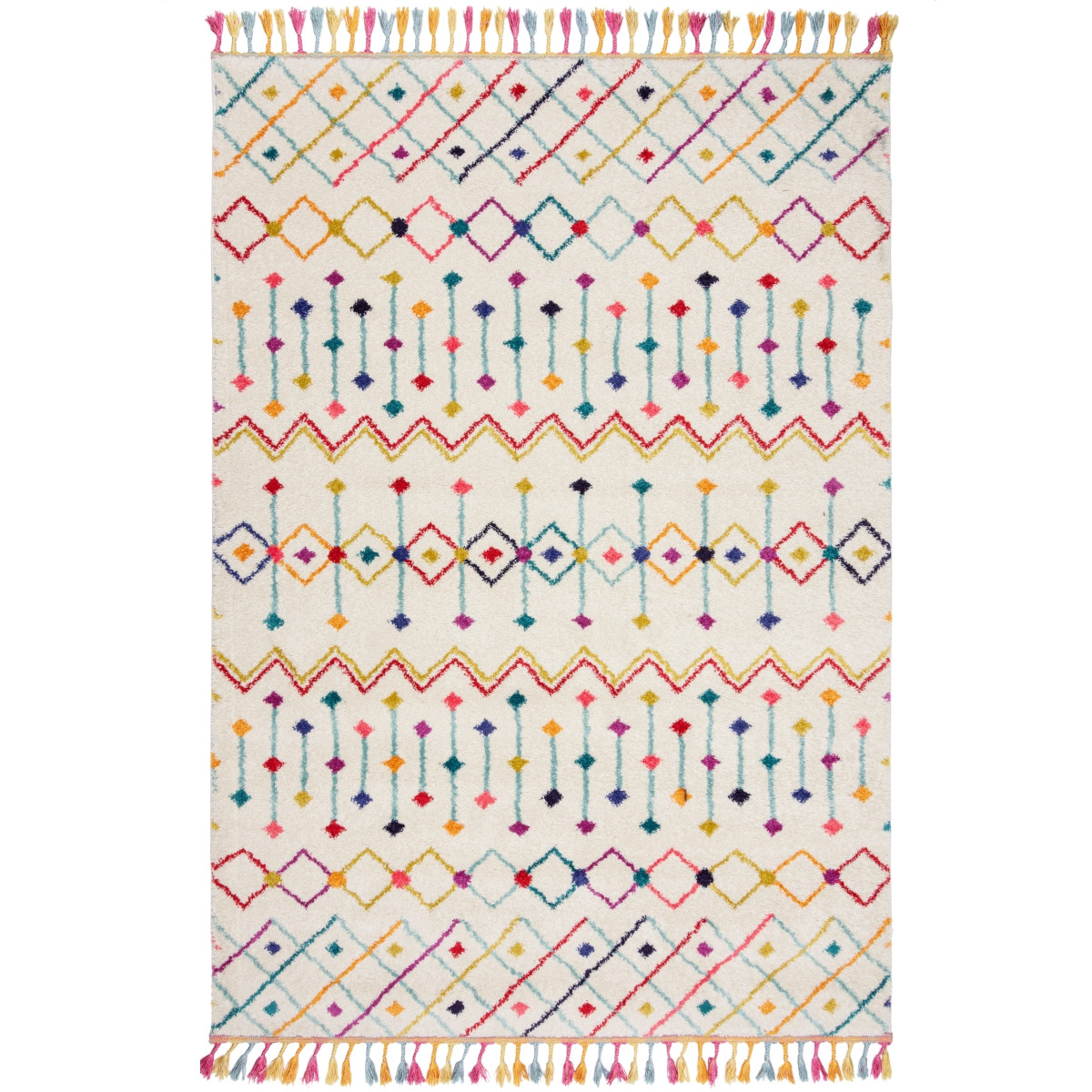 Flair Rugs, Kusový koberec Menara Prairie Berber, 80x150, viacfarebná, obývacia izba