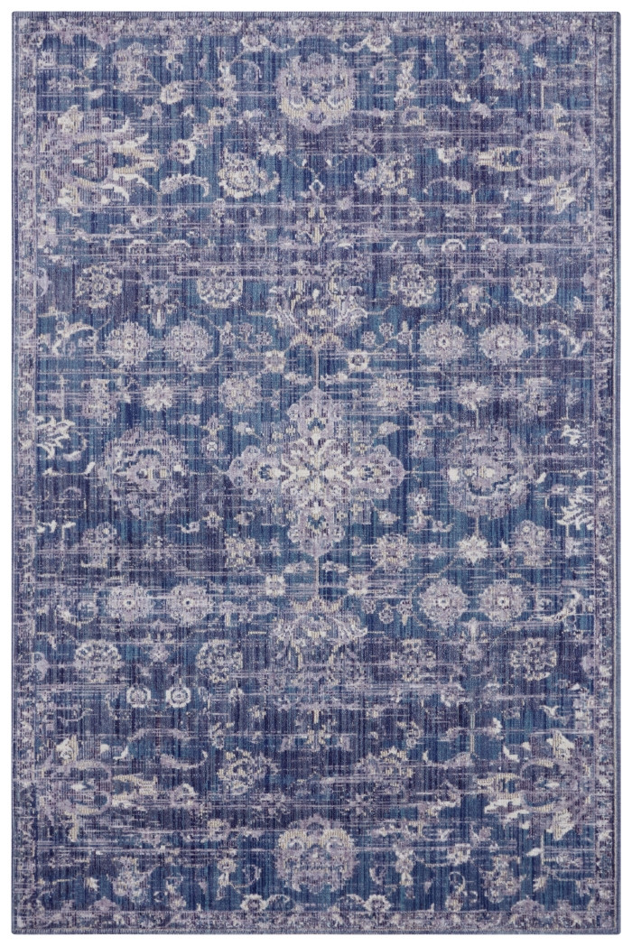 Kusový koberec Cairo 105584 Alexandria Blue – na von aj na doma - 80x200 cm Nouristan - Hanse Home koberce 