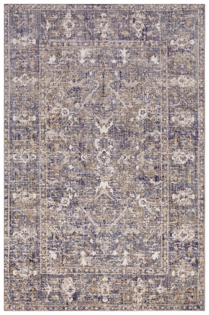 Hanse Home, Kusový koberec Cairo 105588 Port Said Cream Blue – na von aj na doma, 80x120, modrá, chodba / predsieň
