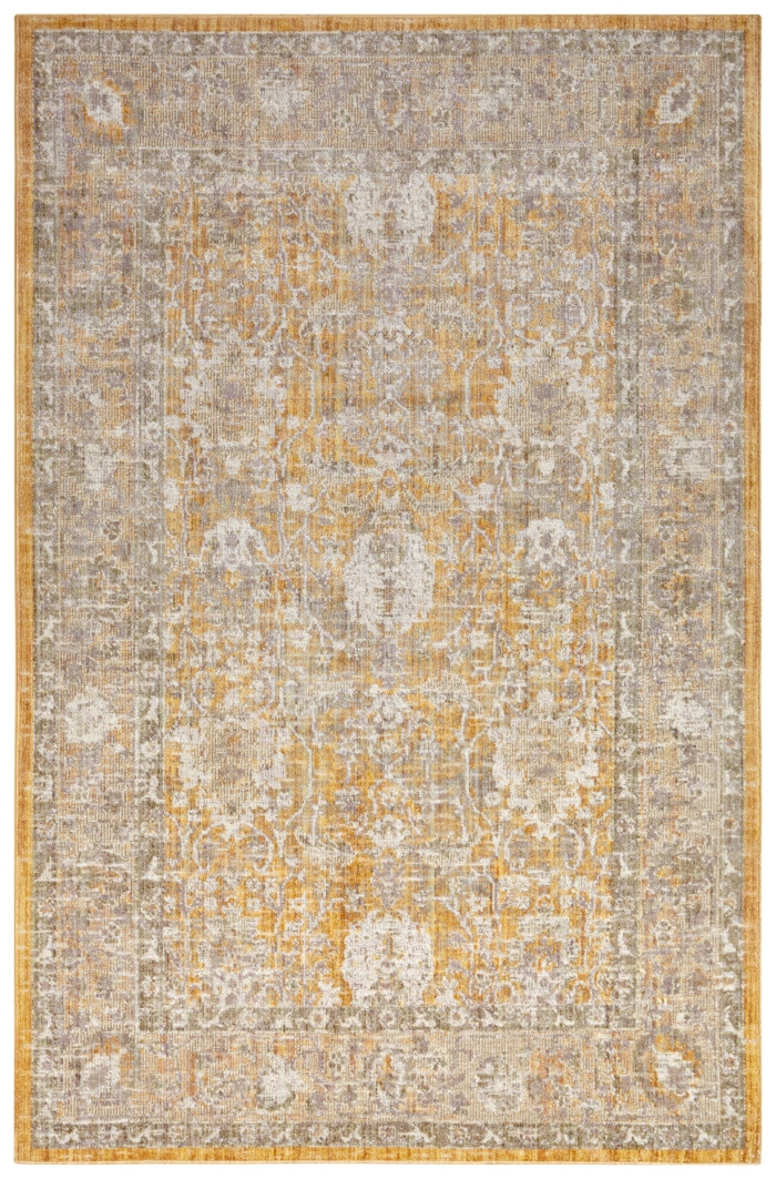 Hanse Home, Kusový koberec Cairo 105590 Luxor Gold – na von aj na doma, 240x340, žltá, chodba / predsieň