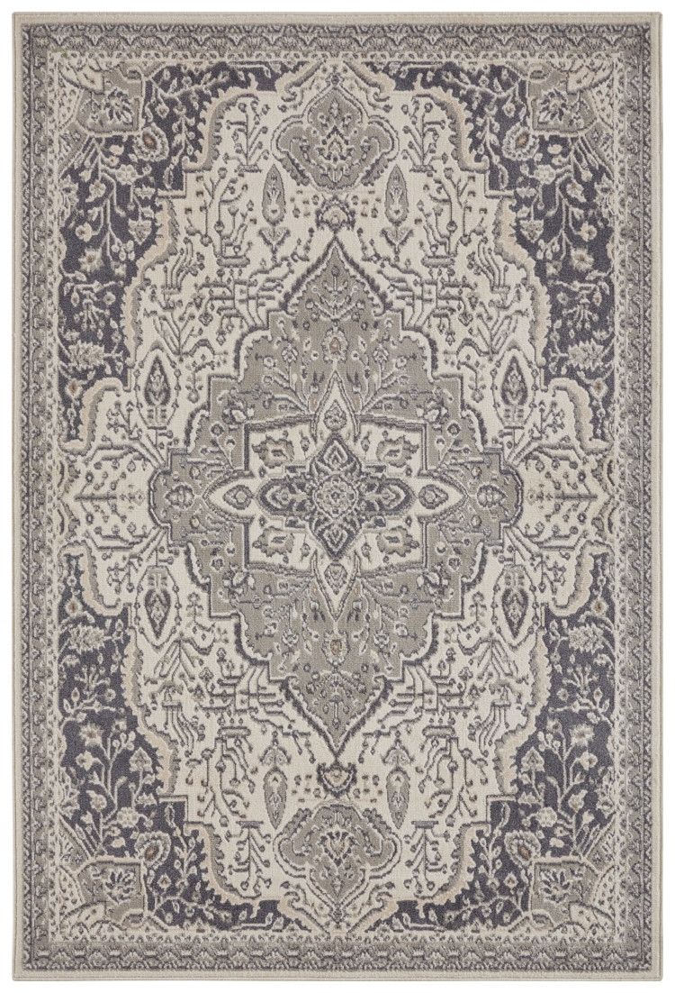 Hanse Home, Kusový koberec Terrain 105605 Orken Cream Grey, 120x170, béžová, obývacia izba