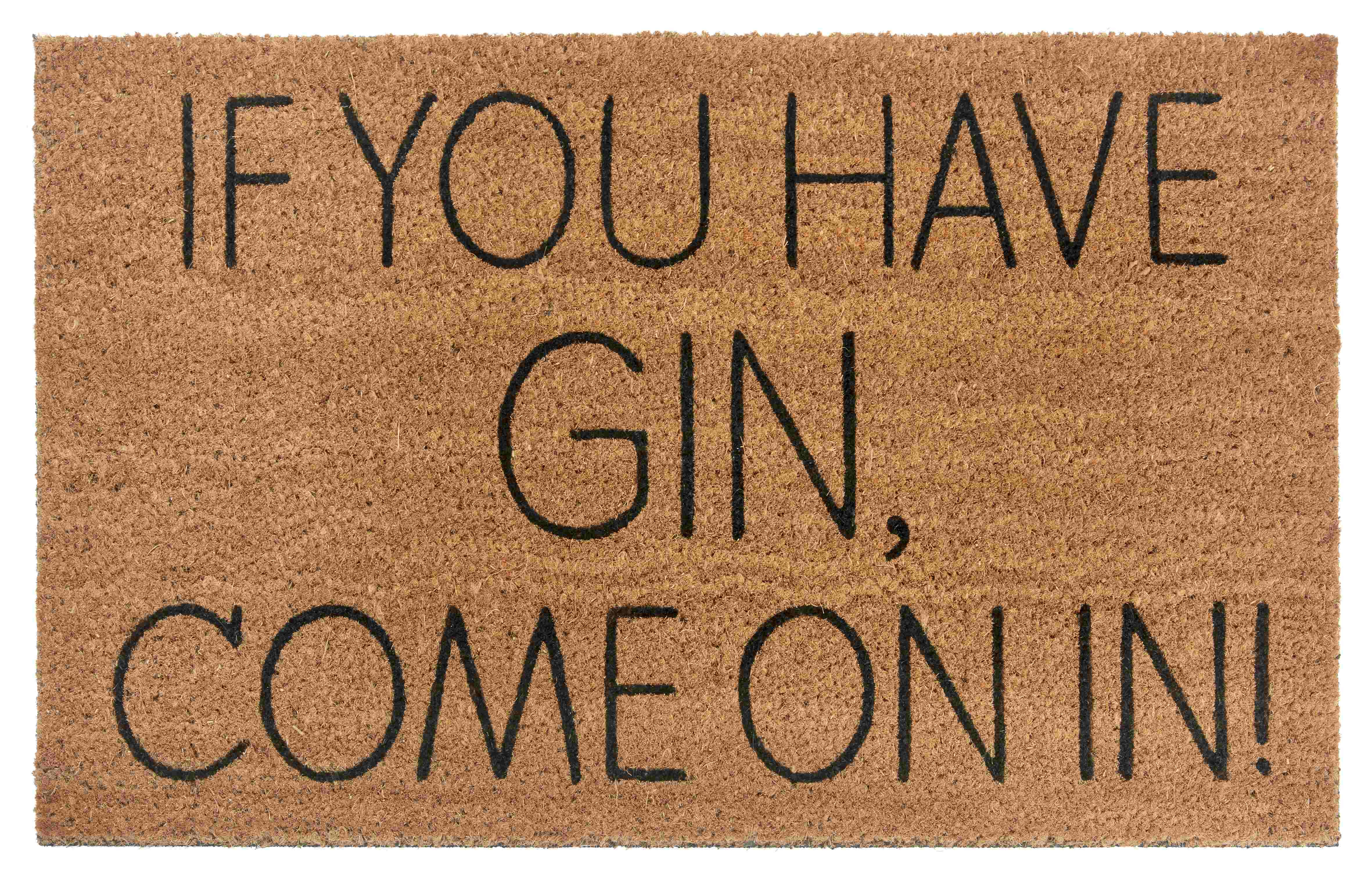 Rohožka If you have gin, come on in 105661 - 45x75 cm Hanse Home Collection koberce 