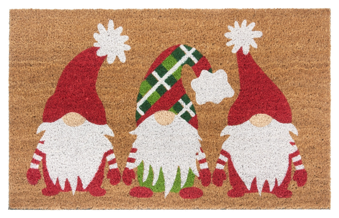Rohožka 3 vianočné trpaslíci 105674 - 45x75 cm Hanse Home Collection koberce 