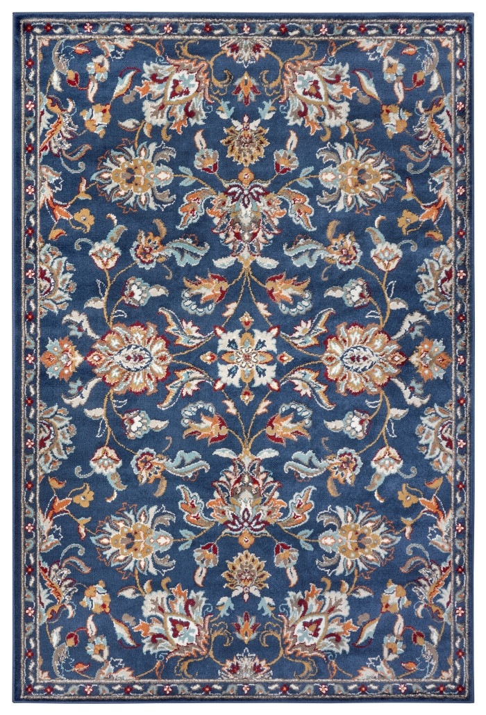 Hanse Home, Kusový koberec Luxor 105634 Caracci Blue Multicolor, 80x120, modrá, obývacia izba