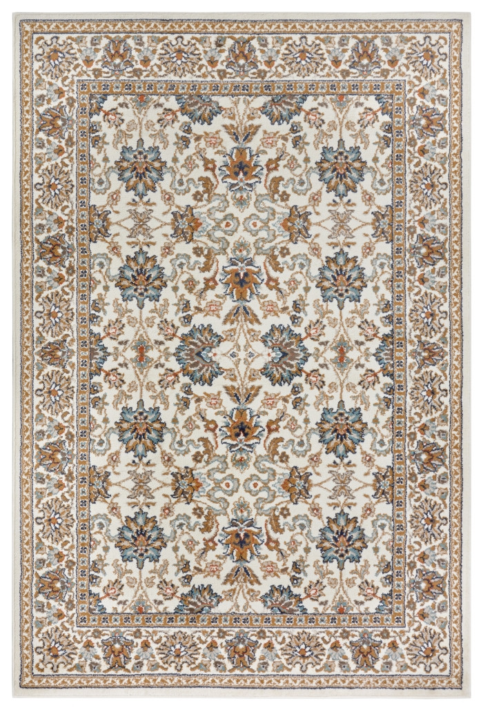 Hanse Home, Kusový koberec Luxor 105636 Saraceni Cream Multicolor, 200x280, biela, obývacia izba