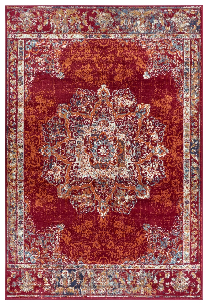Kusový koberec Luxor 105638 Maderno Red Multicolor - 120x170 cm Hanse Home Collection koberce 