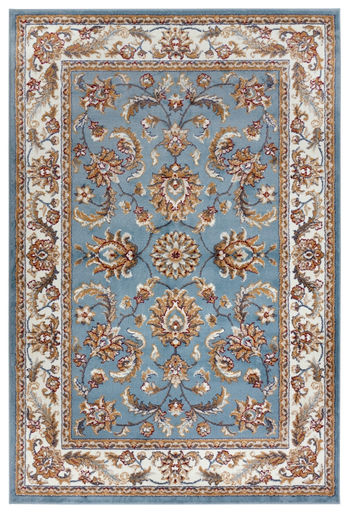 Hanse Home, Kusový koberec Luxor 105641 Reni Mint Cream, 140x200, modrá, obývacia izba