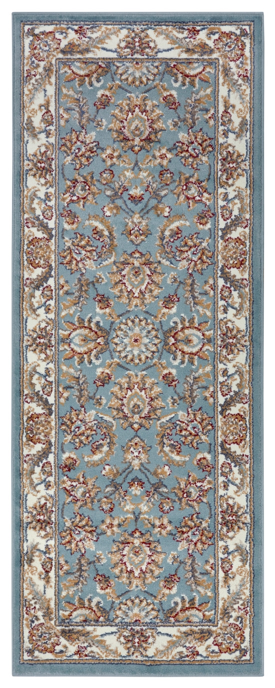 Hanse Home, Kusový koberec Luxor 105641 Reni Mint Cream, 80x240, modrá, obývacia izba