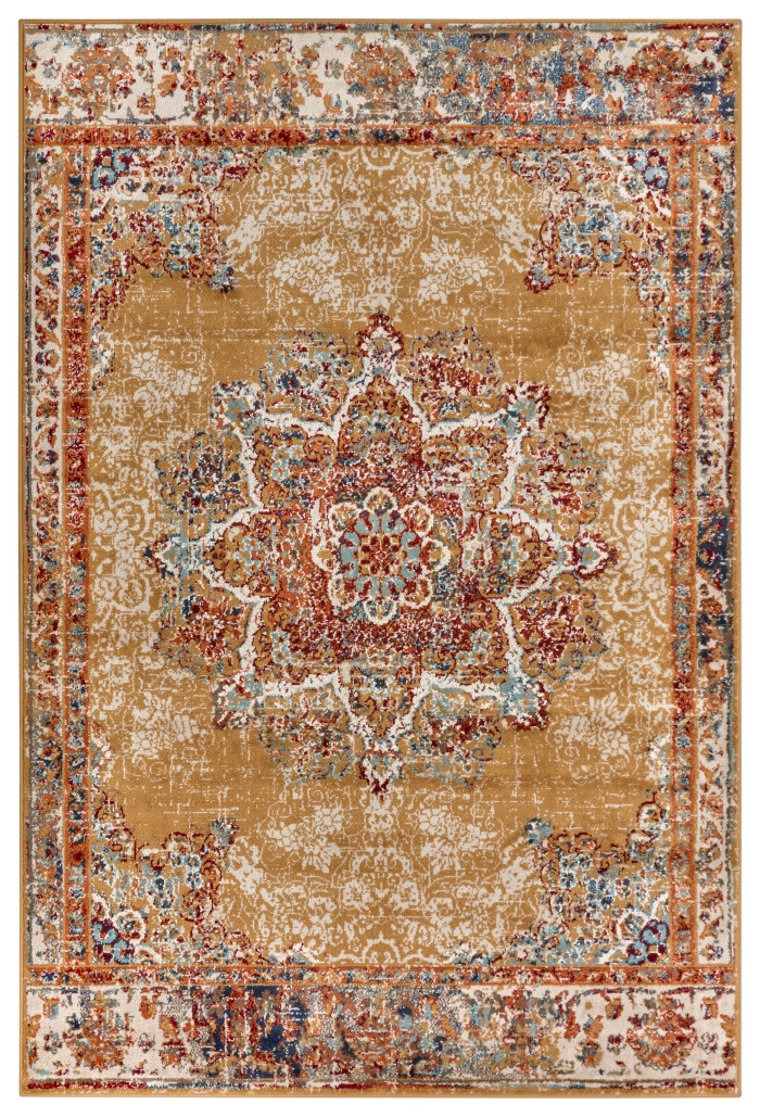 Hanse Home, Kusový koberec Luxor 105646 Maderno Red Multicolor, 80x120, viacfarebná, obývacia izba