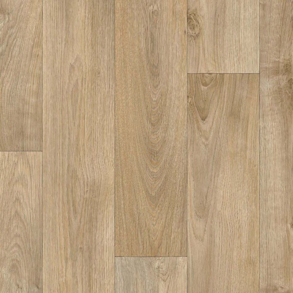 Lentex, PVC podlaha - lino Flexar PUR 631-04, na mieru, šíře 2m,4m, hnedá, bez podkladu, kancelária