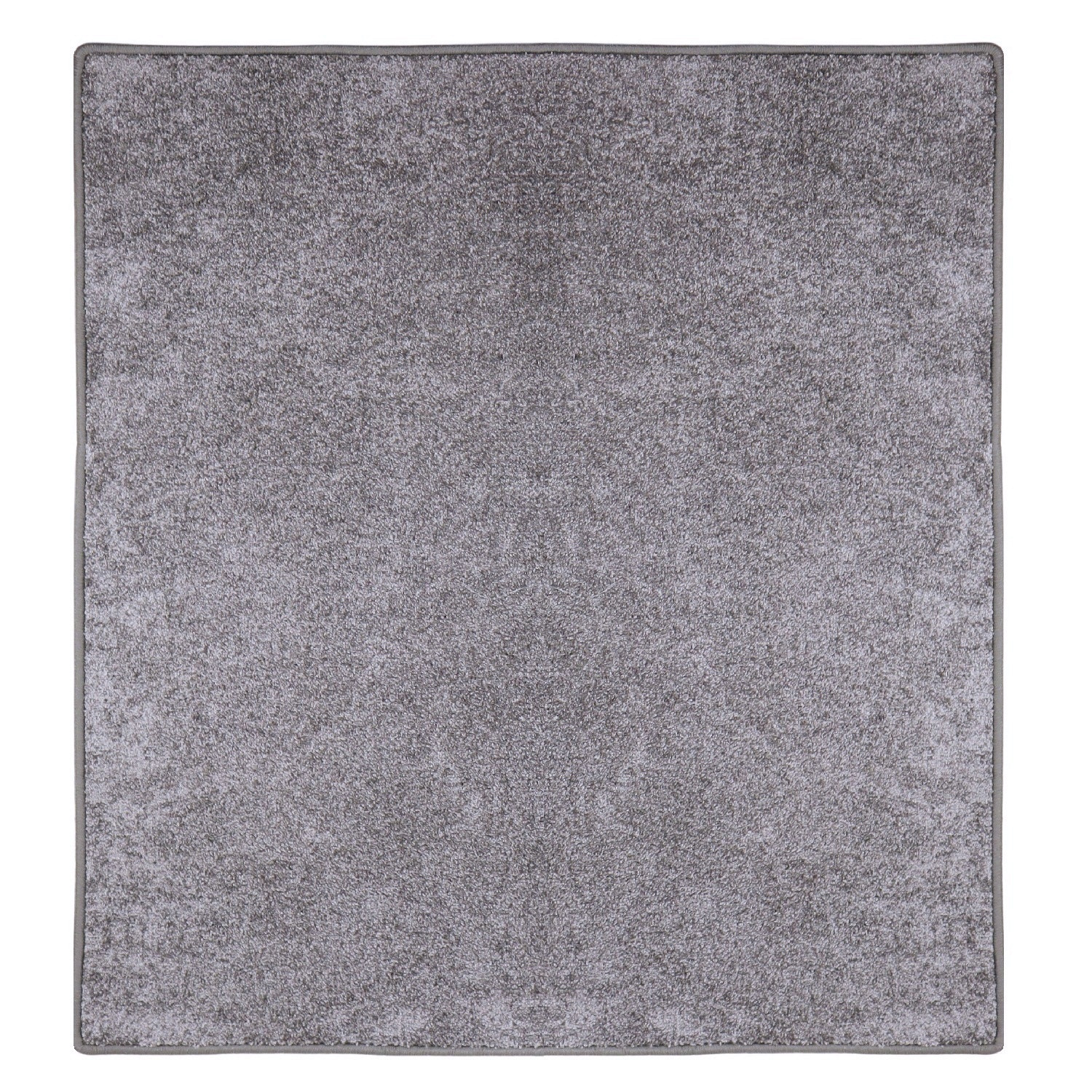Vopi, Kusový koberec Capri šedý štvorec, 200x200, šedá, chodba / predsieň