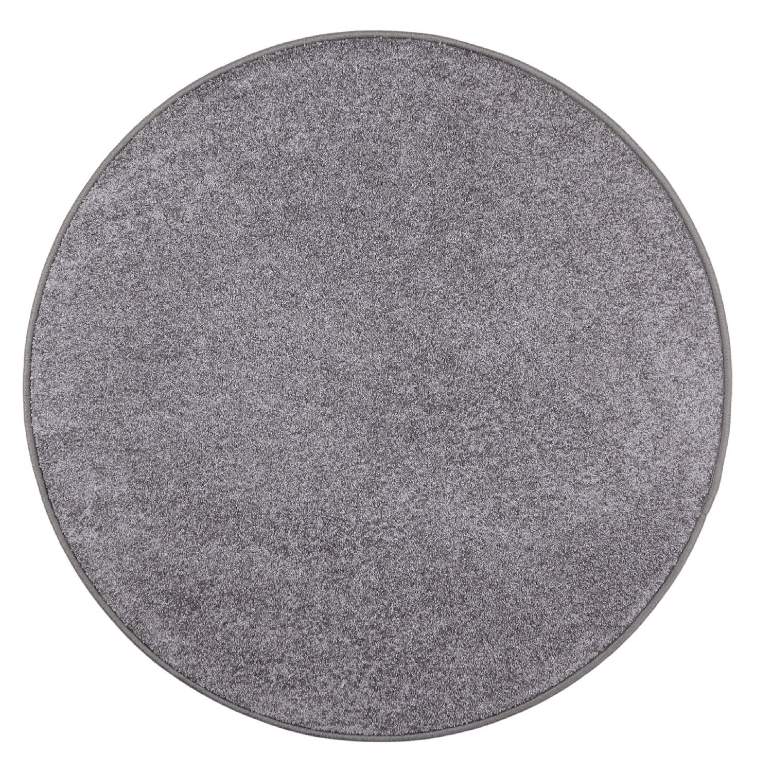 Kusový koberec Capri šedý kruh - 120x120 (priemer) kruh cm Vopi koberce 