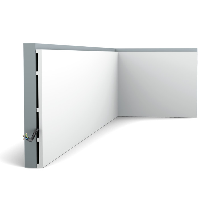 ORAC Decor, ORAC dekoračný prvok SX207, 3d panel 200x25x1,3 cm, biela