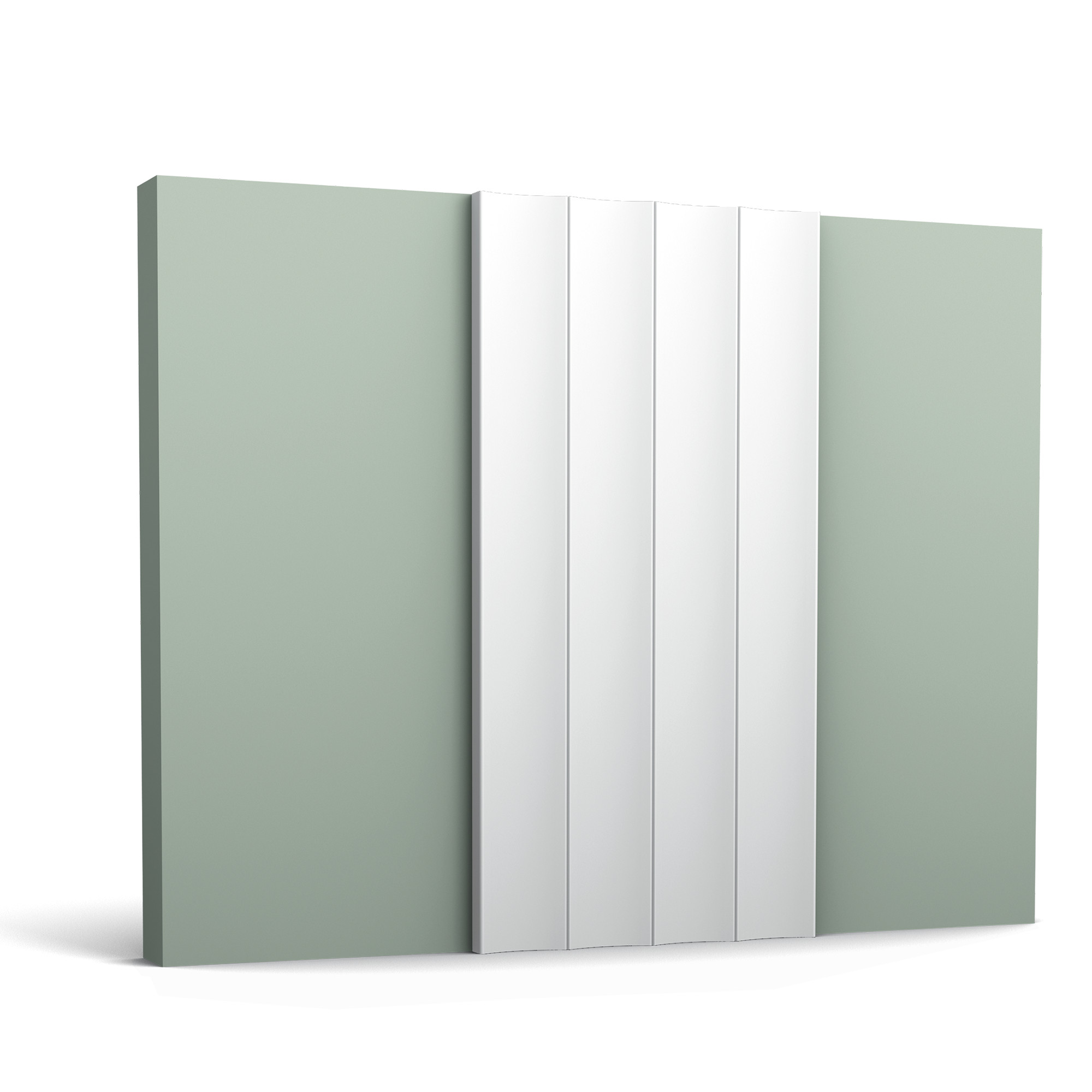 ORAC Decor, ORAC dekoračný prvok W114, 3d panel 200x25x1,5 cm, biela