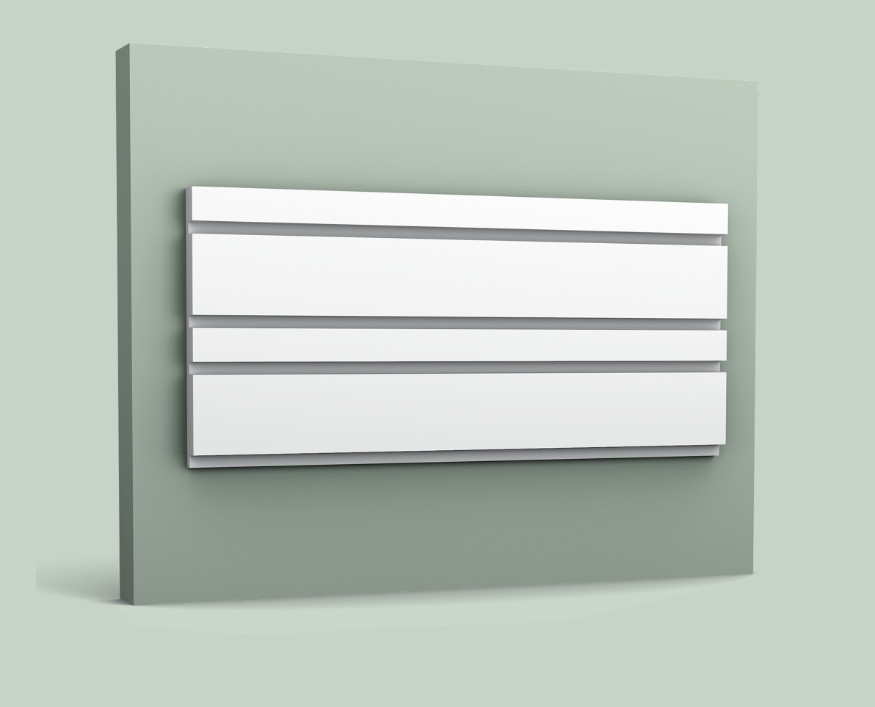 ORAC Decor, ORAC dekoračný prvok W119, 3d panel 200x25x2 cm, biela