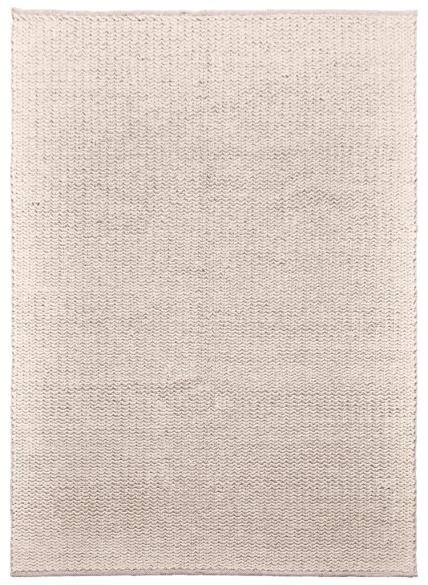 Diamond Carpets India, Ručne viazaný kusový koberec Sigma DE 9414 White Mix, 80x150, biela, obývacia izba