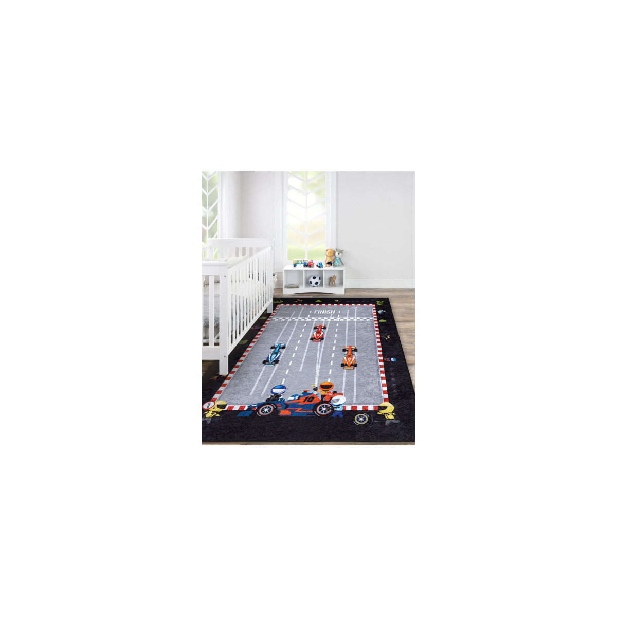 Detský kusový koberec Junior 52108.801 Formula 1