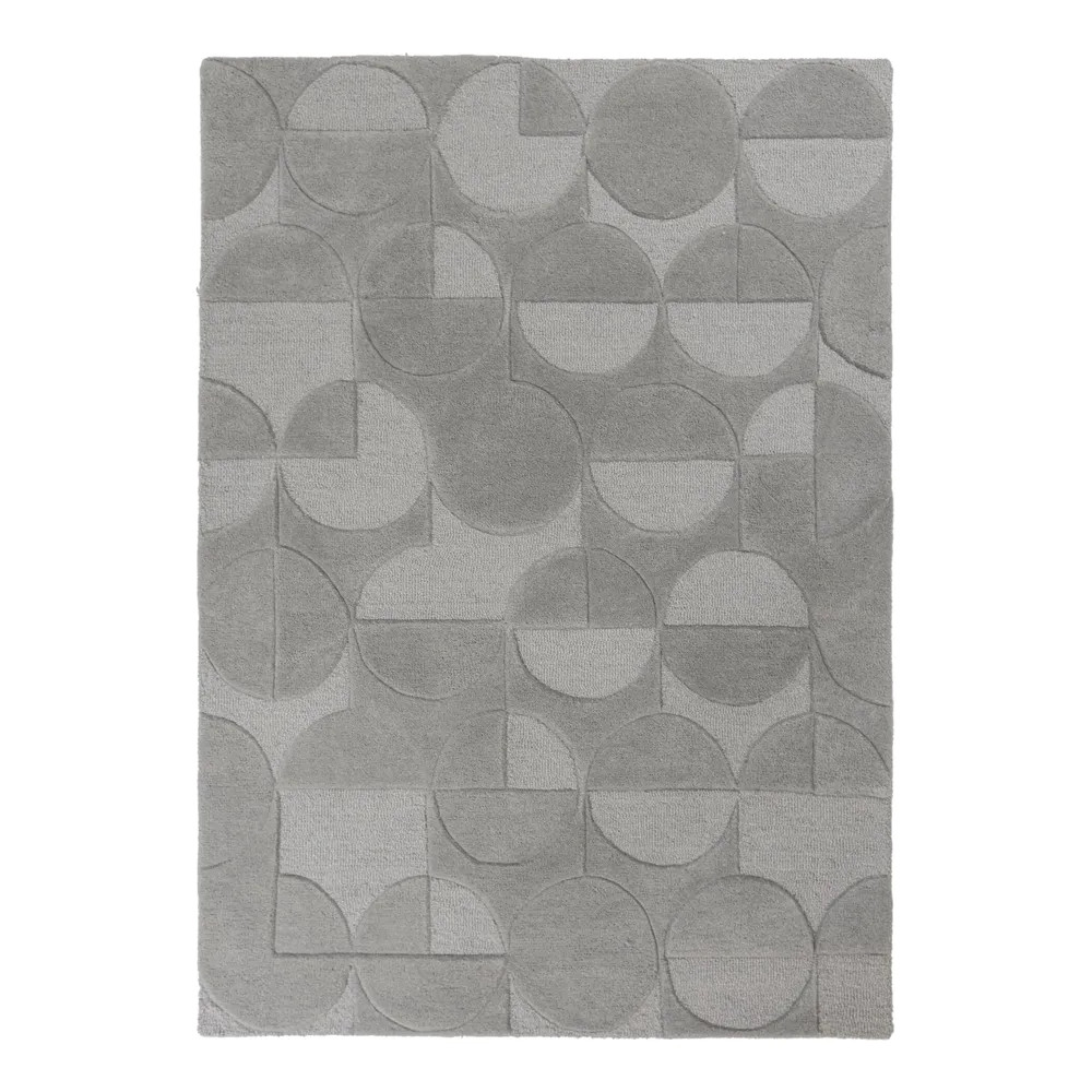Flair Rugs, Kusový koberec Moderno Gigi Grey, 160x230, šedá, chodba / predsieň