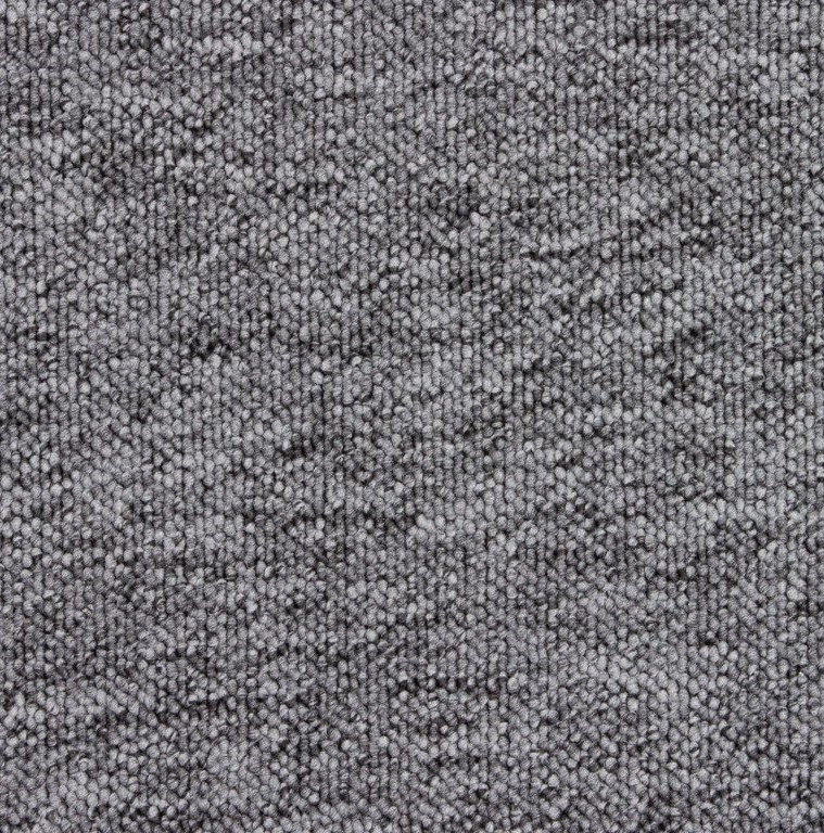 Metrážový koberec Balance 77 sivý - S obšitím cm Spoltex koberce Liberec 