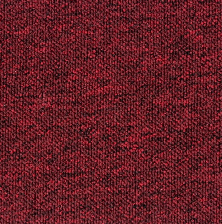 Metrážový koberec Balance 35 červený - S obšitím cm Spoltex koberce Liberec 