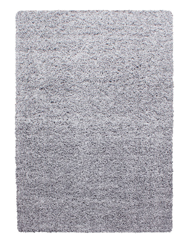 Ayyildiz, Kusový koberec Life Shaggy 1500 light grey, 60x110, šedá, obývacia izba