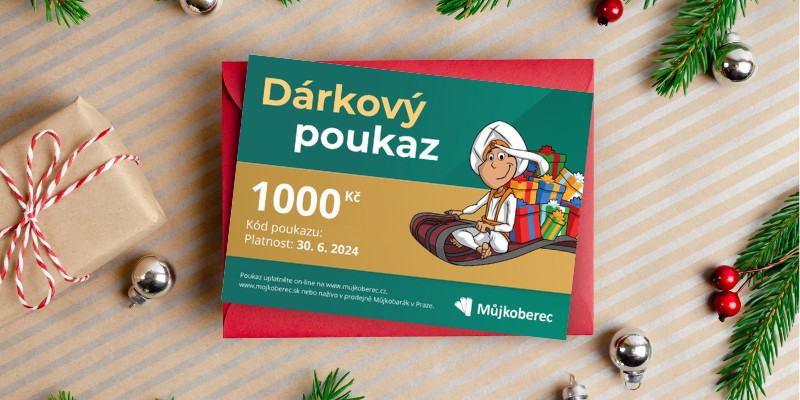 Mujkoberec Original Darčekový poukaz Môjkoberec - 25 €