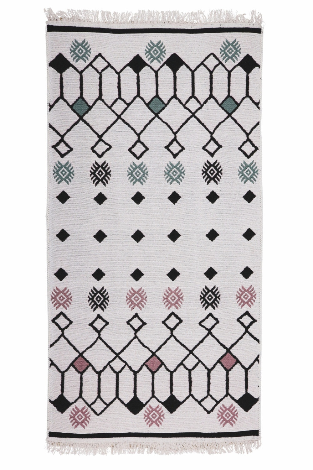 Praktik home, TRHÁK: Kusový koberec Natur Odra, 80x150, čiernobiela, chodba / predsieň