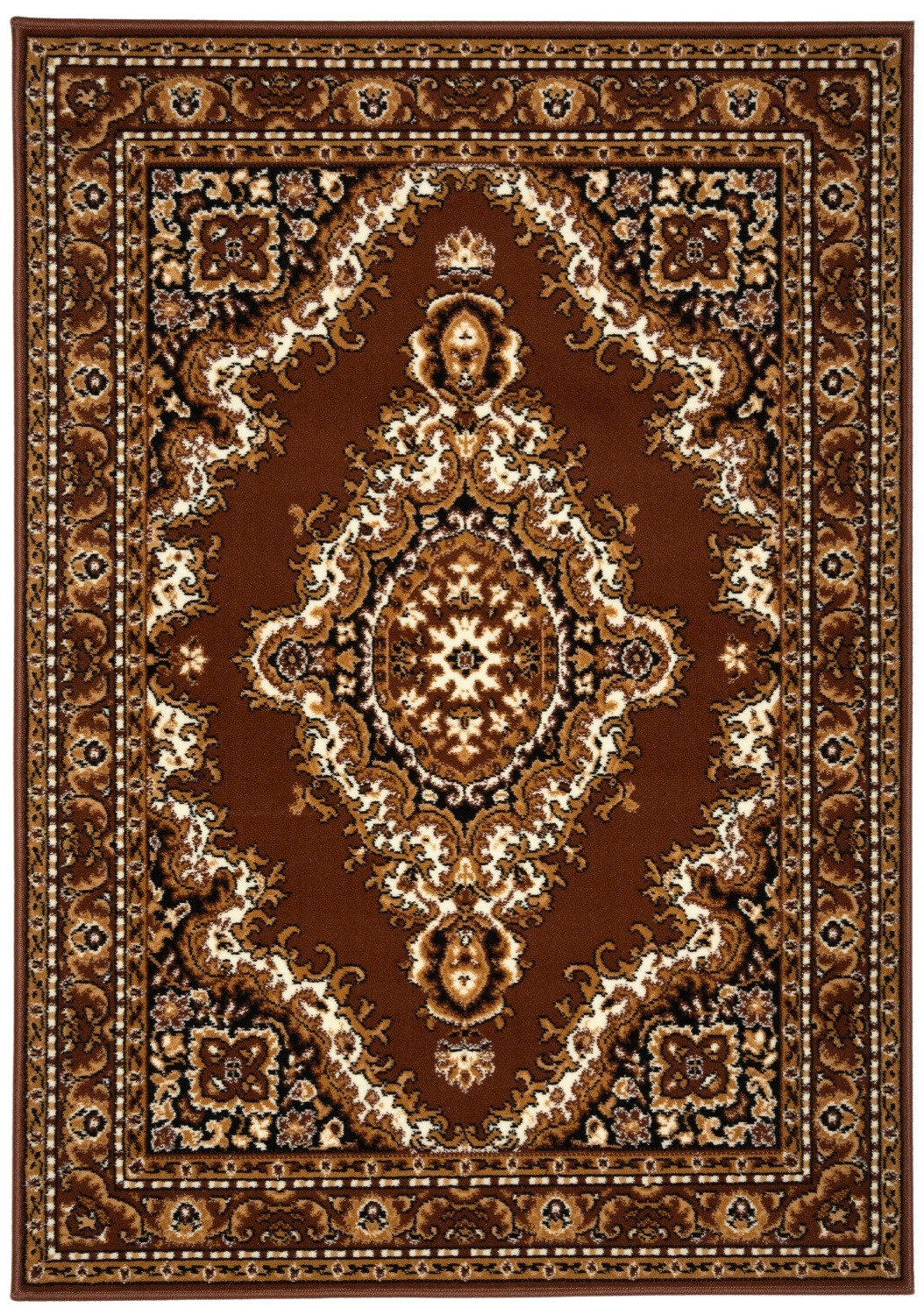 Kusový koberec TEHERAN T-102 brown - 120x170 cm Alfa Carpets  