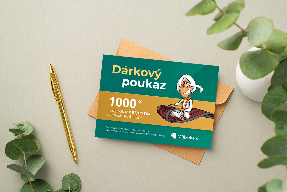 Mujkoberec Original Darčekový poukaz Môjkoberec - 500 €
