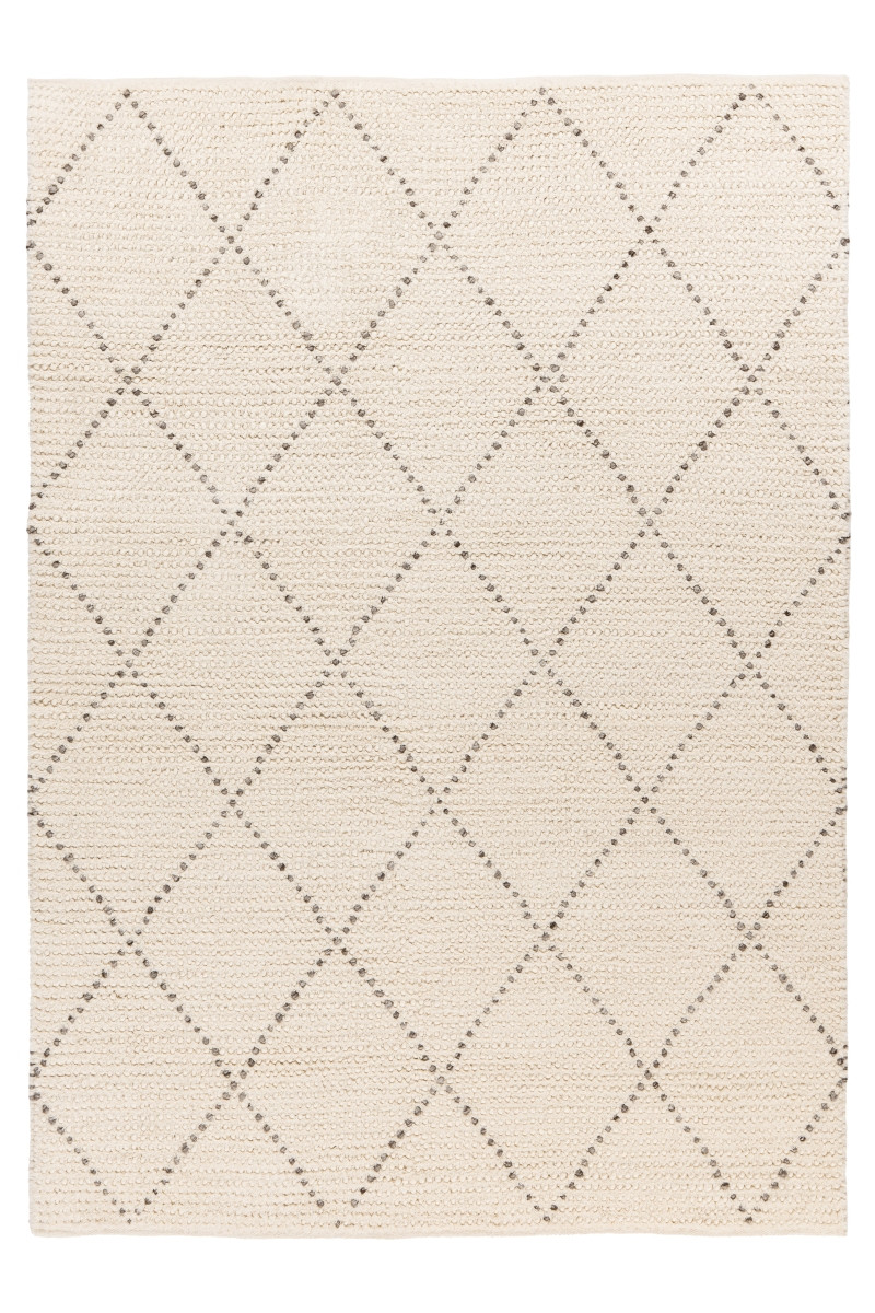 Obsession, Ručne tkaný kusový koberec My Freya 272 cream, 120x170, biela, obývacia izba