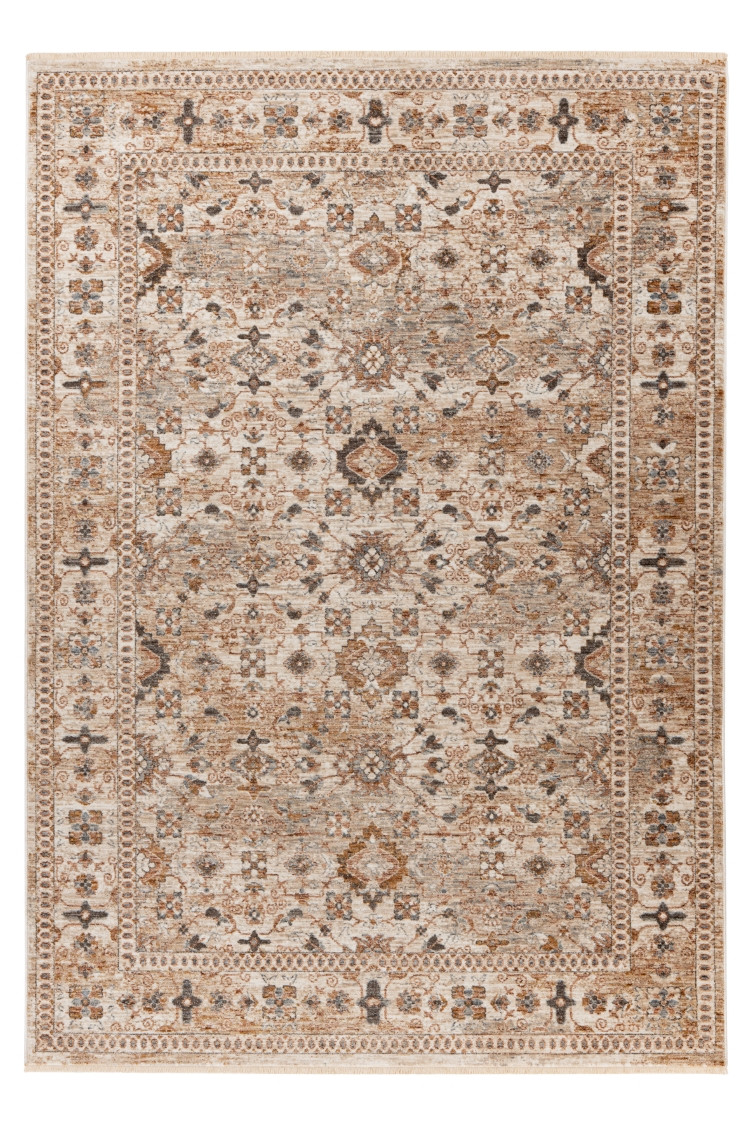 Obsession, Kusový koberec Laos 465 Beige, 80x150, béžová, chodba / predsieň