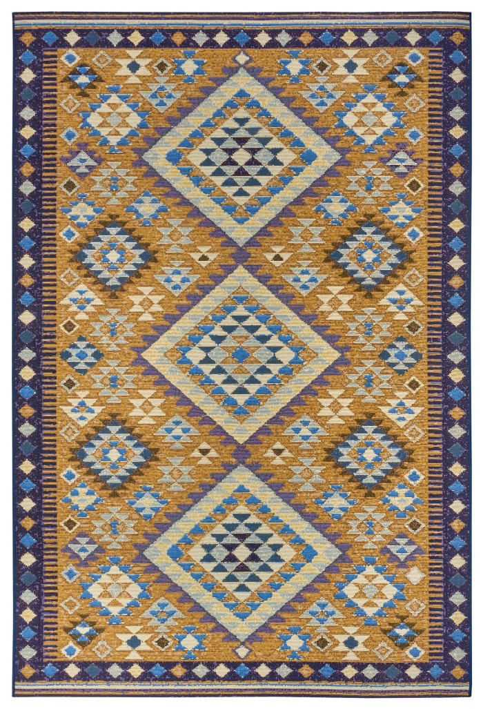 Kusový koberec Cappuccino 105874 Peso Yellow Purple - 120x170 cm Hanse Home Collection koberce 