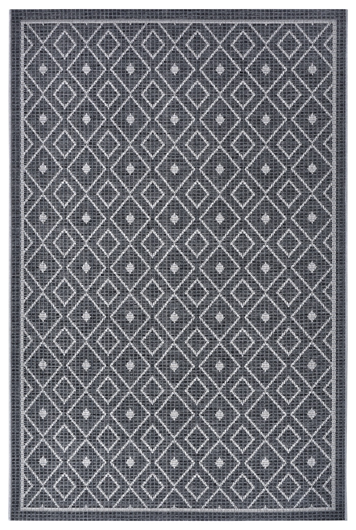 Hanse Home, Kusový koberec Clyde 105908 Lahal Grey Beige – na von aj na doma, 63x120, šedá, chodba / predsieň
