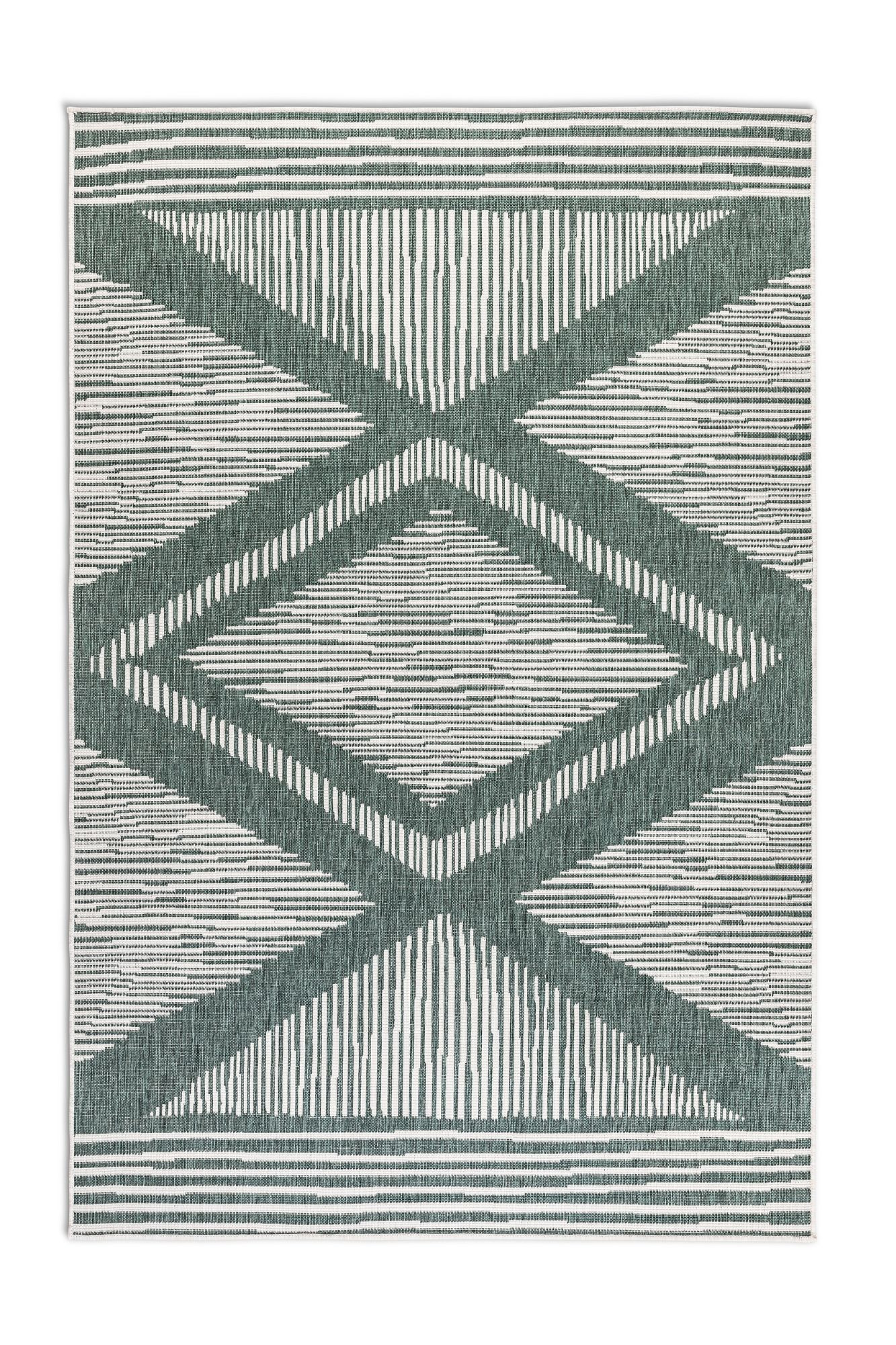 Kusový koberec Gemini 106015 Green z kolekcie Elle – na von aj na doma - 120x170 cm ELLE Decoration koberce 