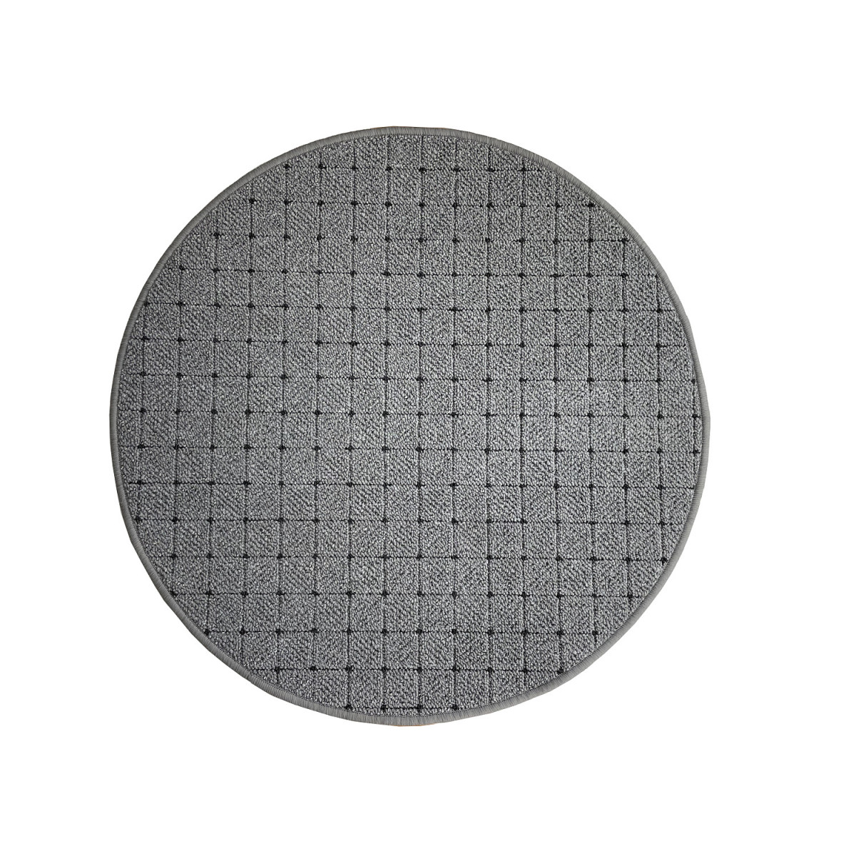 AKCIA: 100x100 (průměr) kruh cm Kusový koberec Udinese sivý kruh