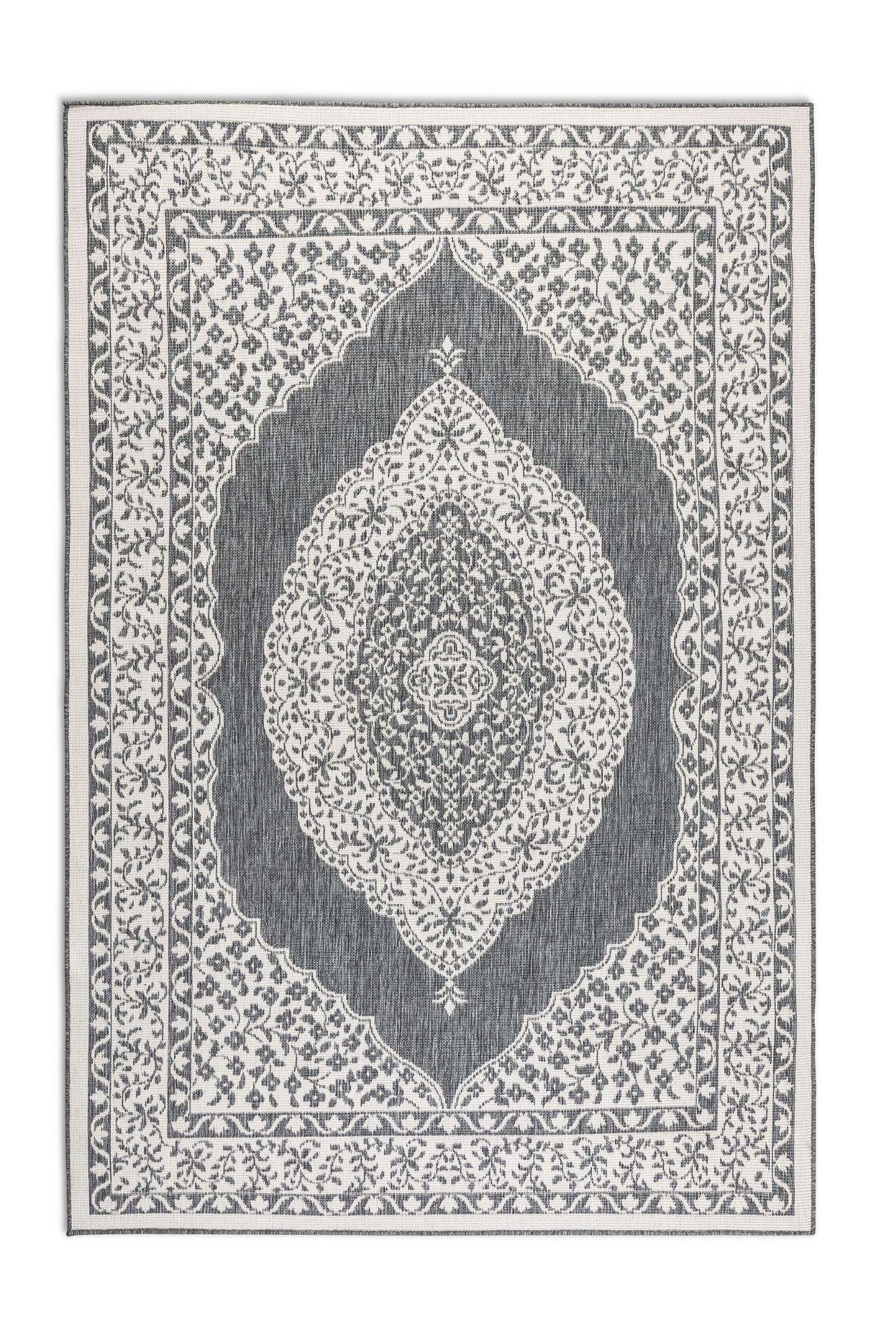 Kusový koberec Gemini 106023 Silver z kolekcie Elle – na von aj na doma - 200x290 cm ELLE Decoration koberce 