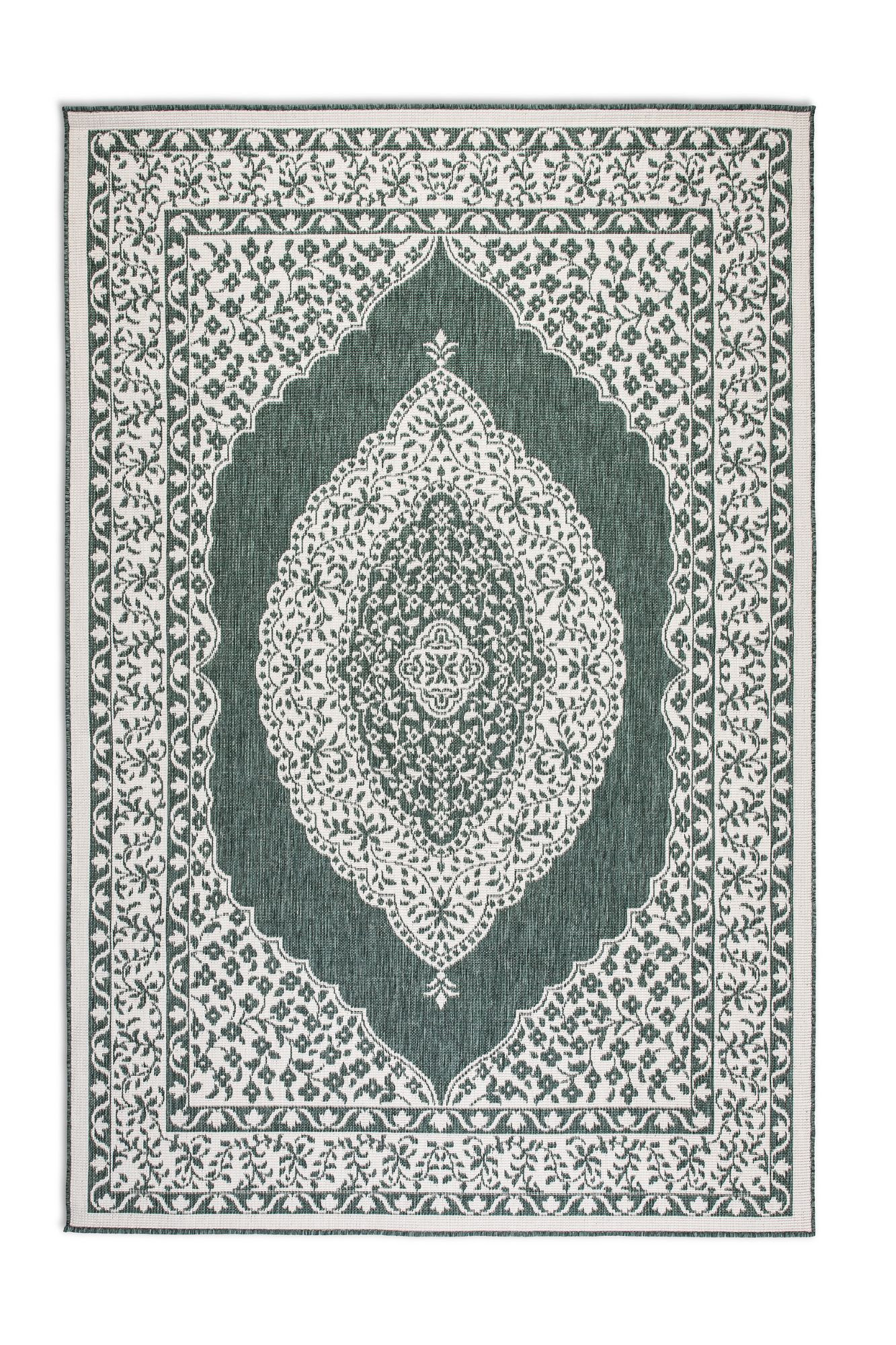 Kusový koberec Gemini 106025 Green z kolekcie Elle – na von aj na doma - 120x170 cm ELLE Decoration koberce 