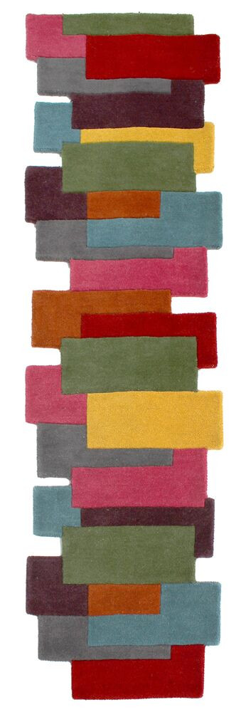 Behúň Abstract Collage Multi - 60x230 cm Flair Rugs koberce 