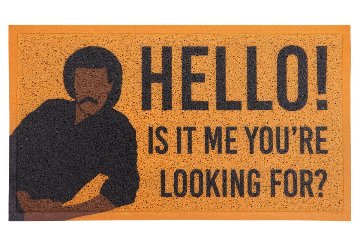 Rohožka Hello! (Is it me you\'re looking for) - 40x70 cm Artsy Mats 