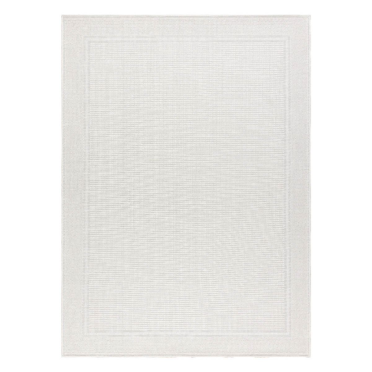 AKCIA: 60x100 cm Kusový koberec Timo 5979 White – na von aj na doma
