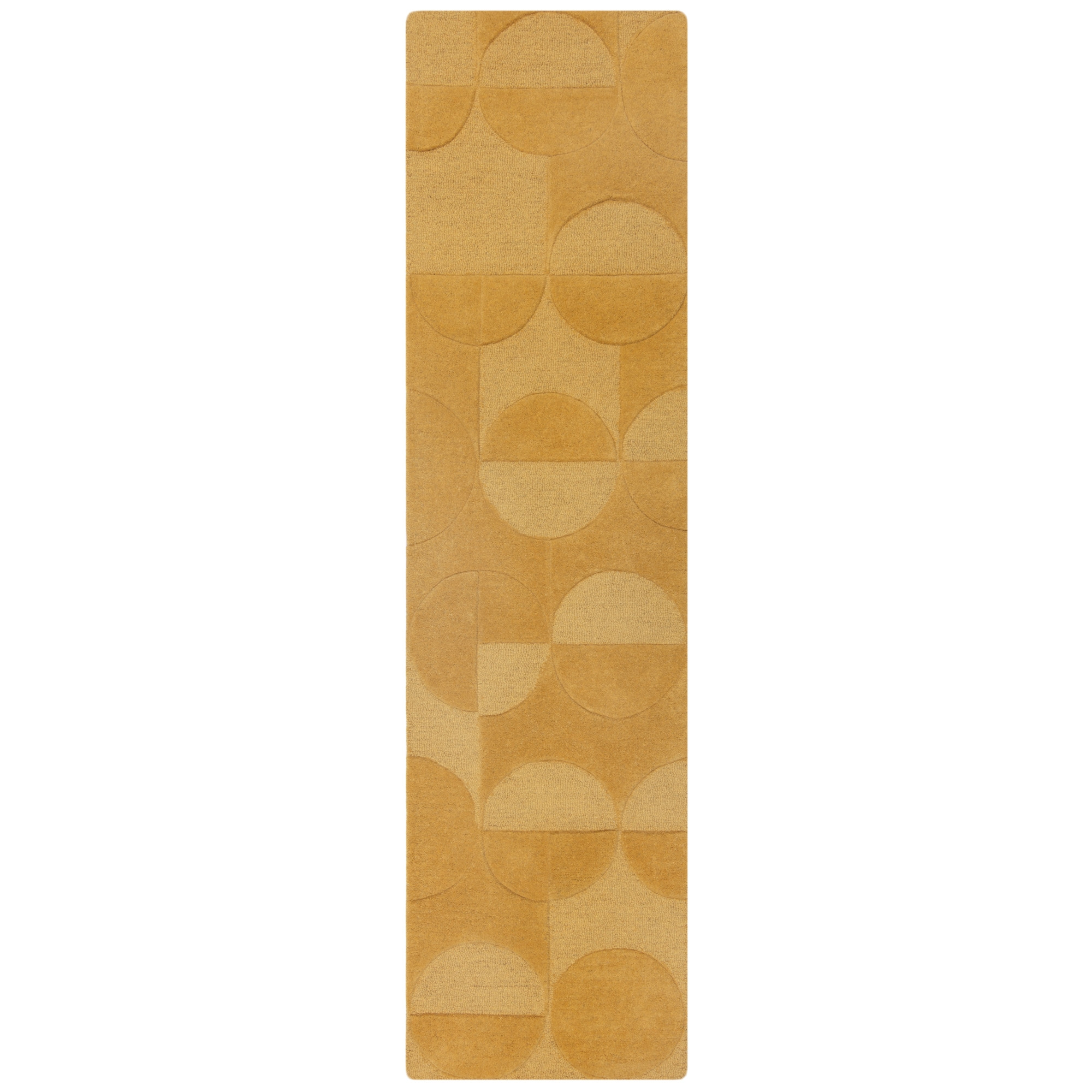Flair Rugs, Behúň Moderno Gigi Ochre, 60x230, žltá, chodba / predsieň