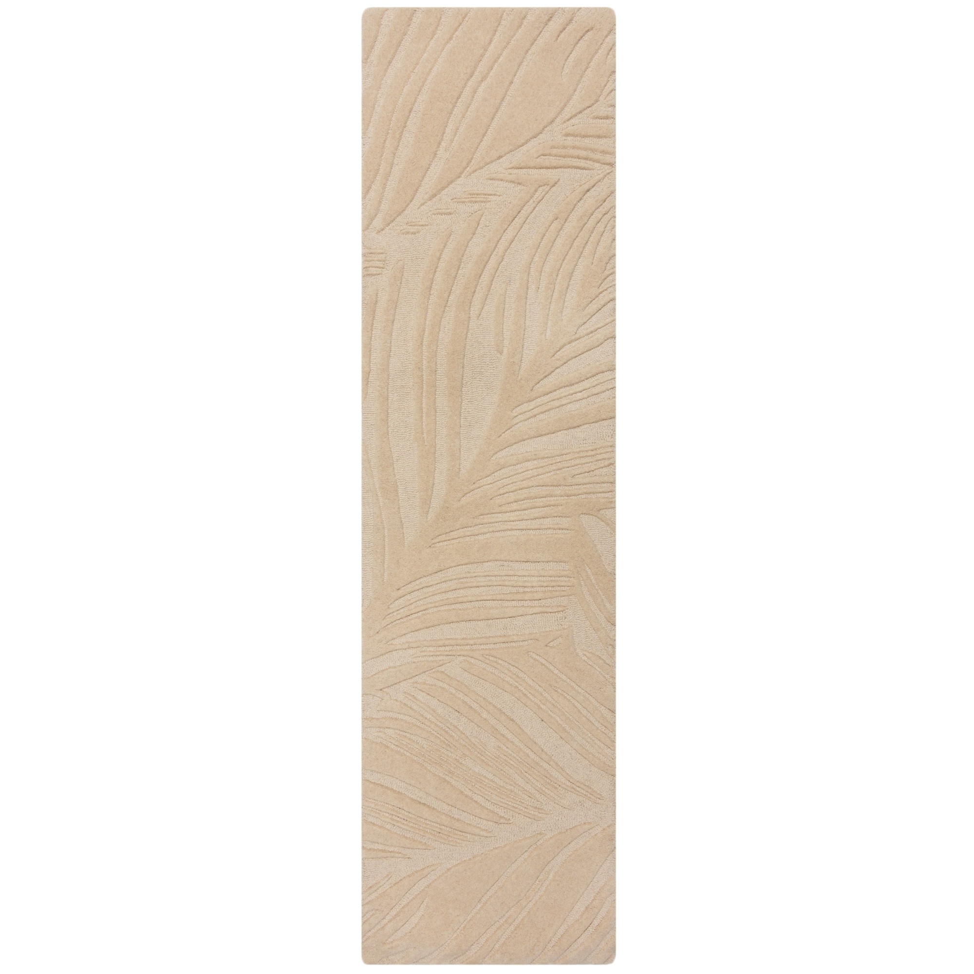 Flair Rugs, Behúň Solace Lino Leaf Natural, 60x230, béžová, chodba / predsieň