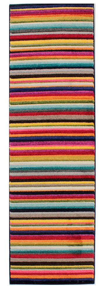 Flair Rugs, Behúň Spectrum Tango Multi, 66x230, viacfarebná, chodba / predsieň