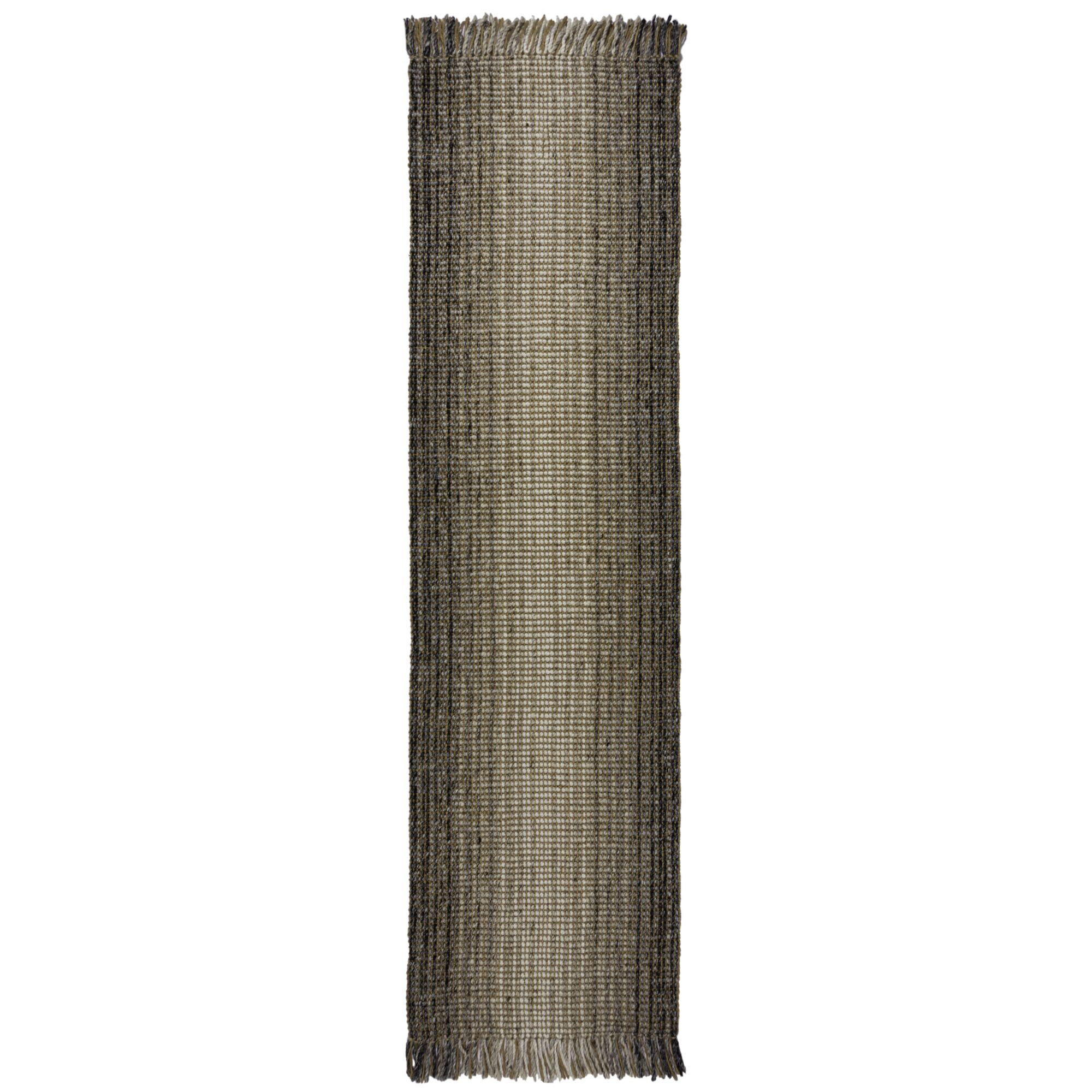 Flair Rugs, Behúň Mottle Jute Ombre Grey, 60x230, šedá, chodba / predsieň