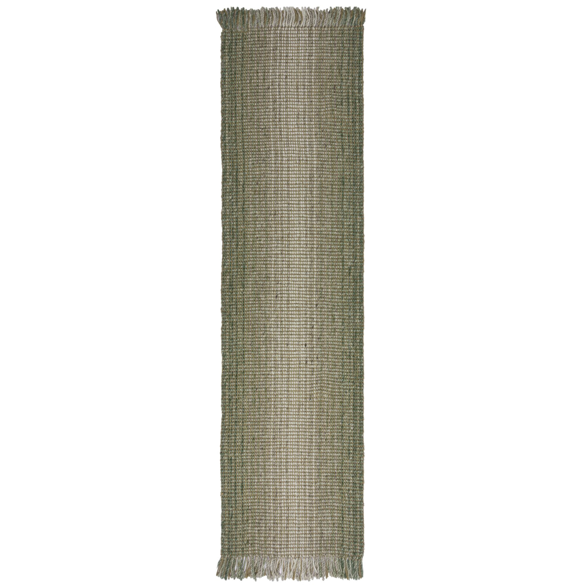 Flair Rugs, Behúň Mottle Jute Ombre Green, 60x230, zelená, chodba / predsieň