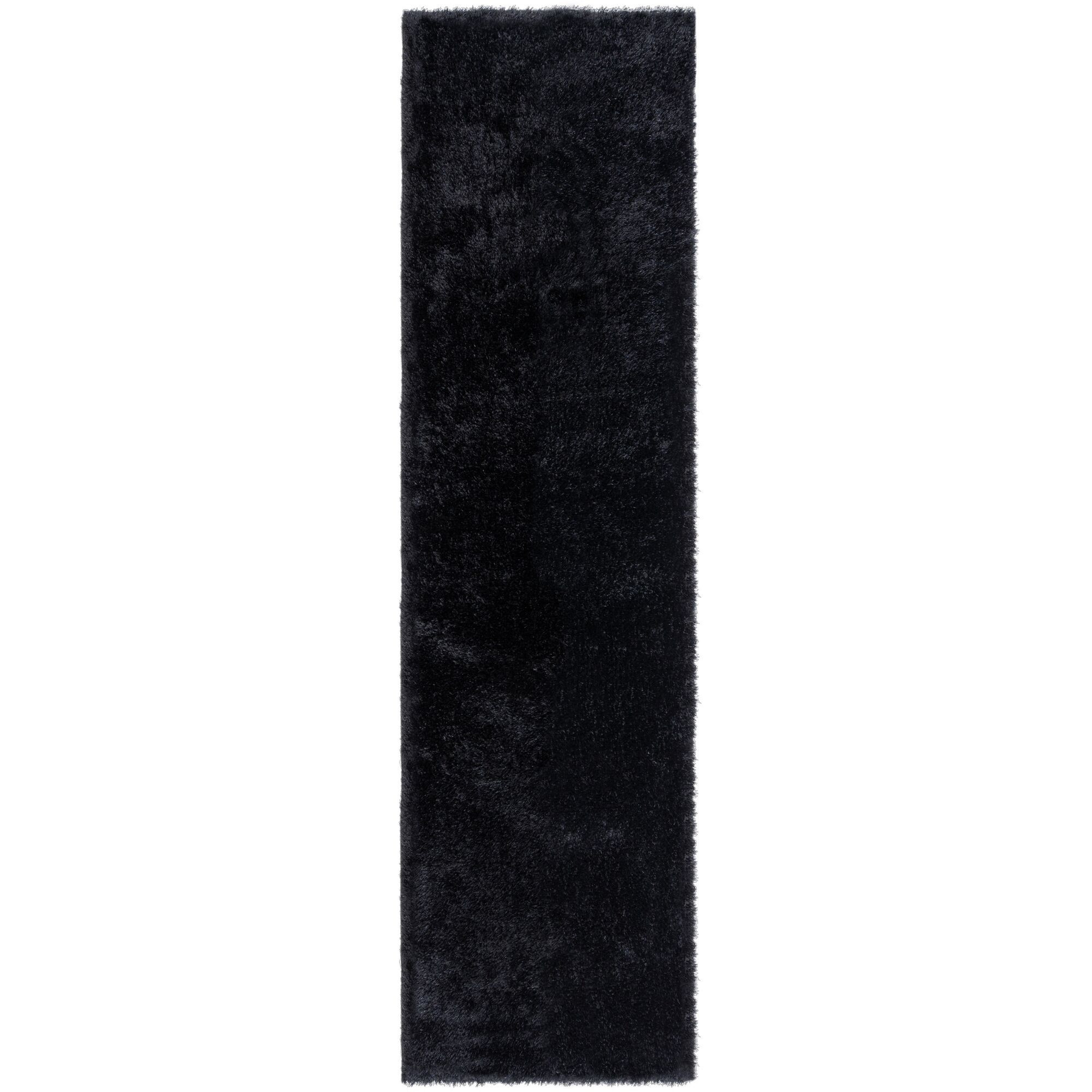 Flair Rugs, Behúň Indulgence Velvet Black, 60x230, čierna, obývacia izba