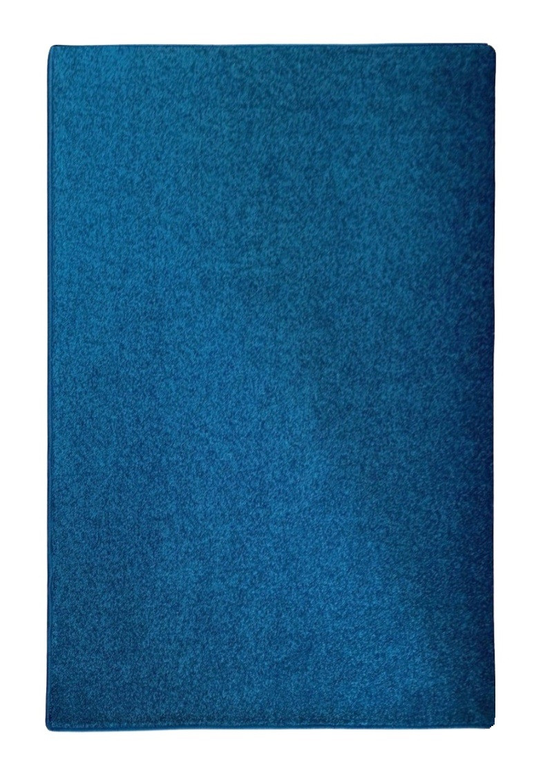 Vopi, Kusový koberec Eton Exklusive Türkis, 200x300, modrá, chodba / predsieň