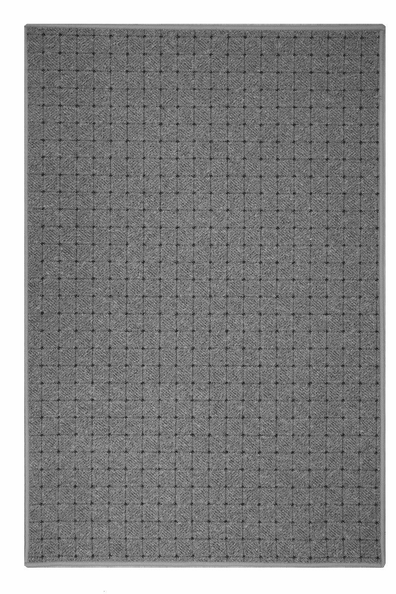 Kusový koberec Udinese šedý - 80x150 cm Vopi koberce 